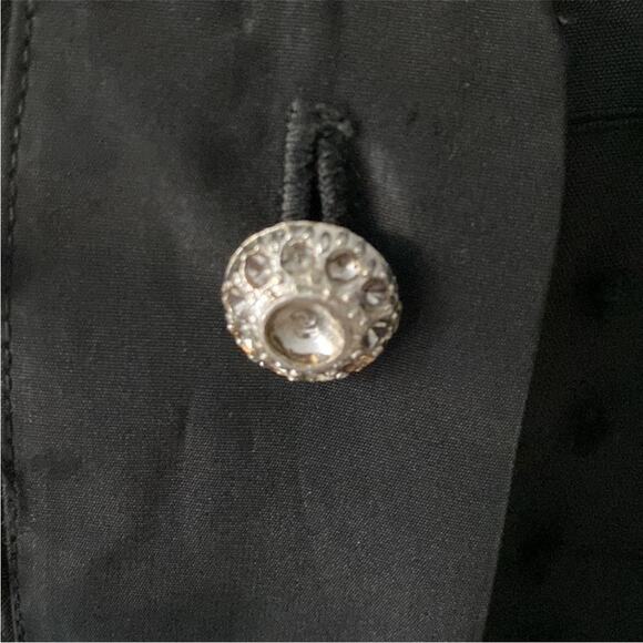 Vintage Dress Large Cocktail Dress 50s Pinup Classic Retro Dress Formal Party - Picture 13 of 14